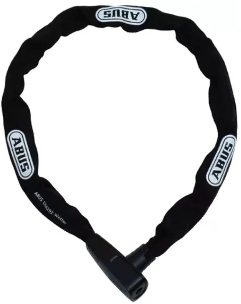 Fietsslot ABUS Kettingslot - CityChain 6800 - Security level 5 - zwart - 85 cm - Geschikt voor elektrische fietsen en stadsfietsen