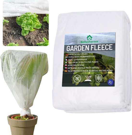 Vliesdoek voor planten en bomen tegen vorst: alle soorten op een rij 8 Vliesdoek plantenbescherming 1,6m x 10m - 50 gram