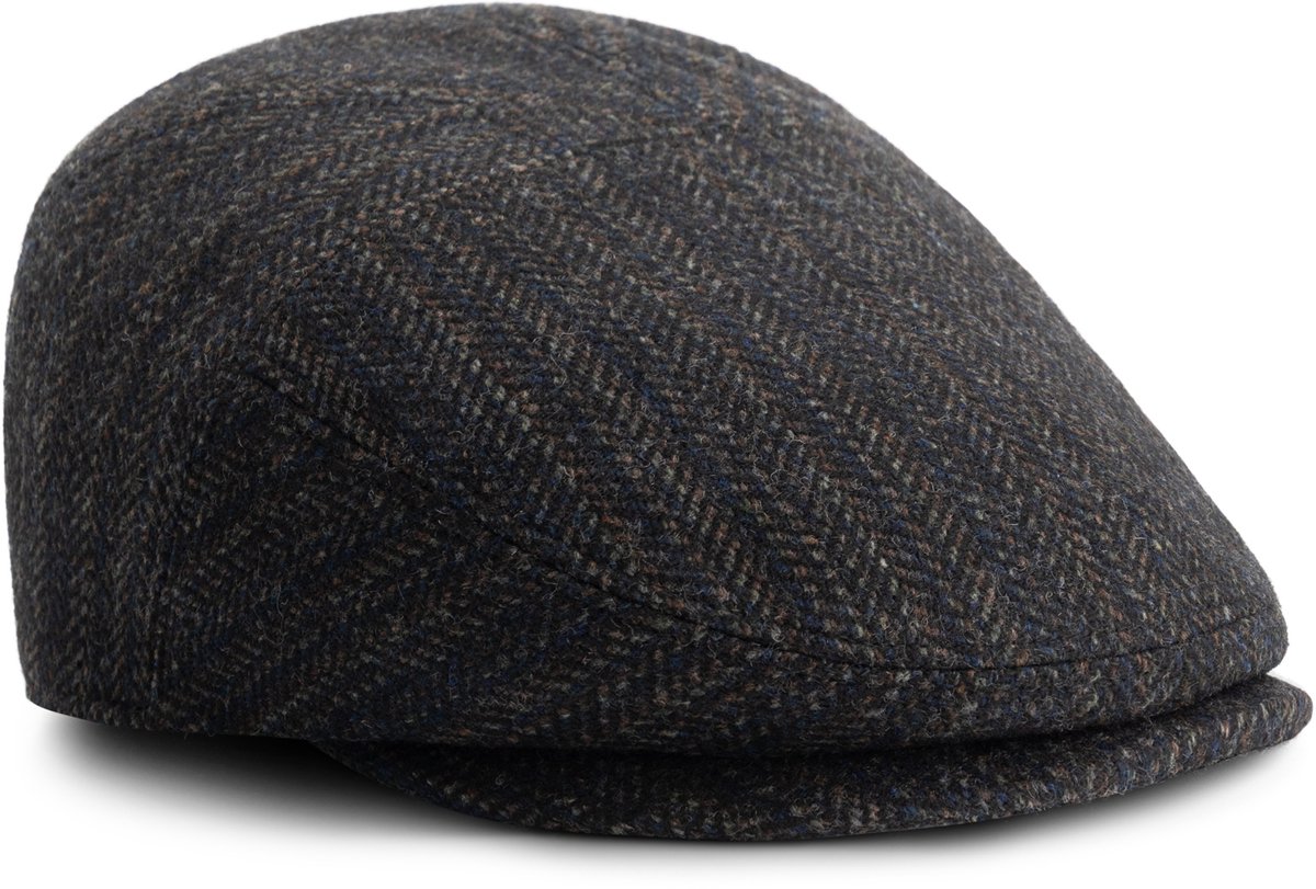 MGO Wem Heren - Flatcap - Wolmix - Zwart