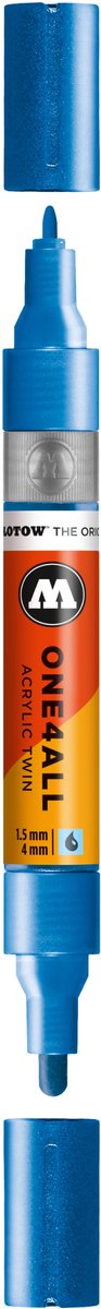Molotow - One4All Twin Marker Metallic Blue