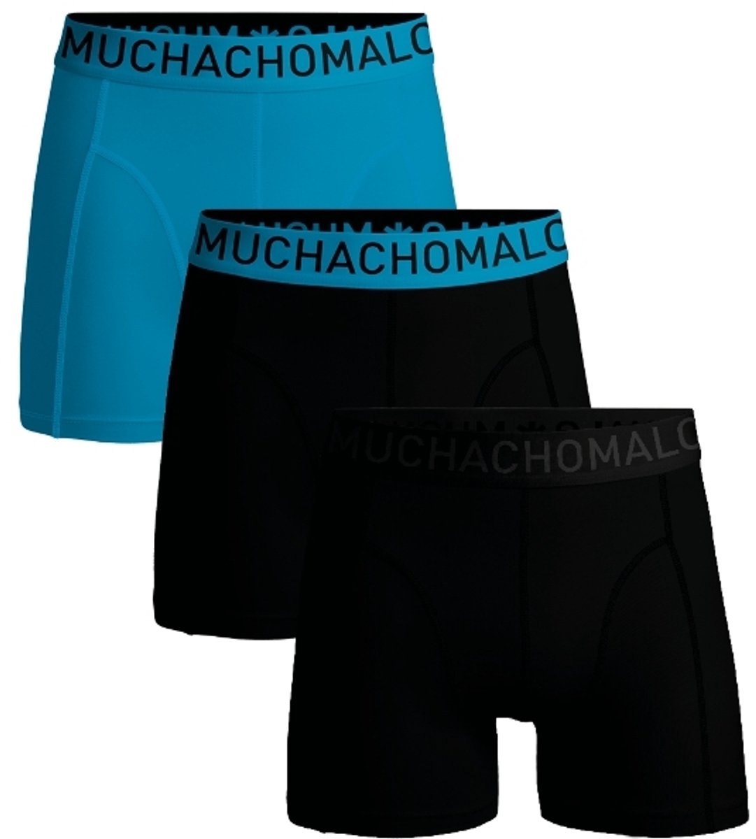 Muchachomalo Boxershort Heren – 3 Pack – Microfiber – Sport Ondergoed – Kleding – Heren Ondergoed – Sneldrogend – Onderbroeken Heren