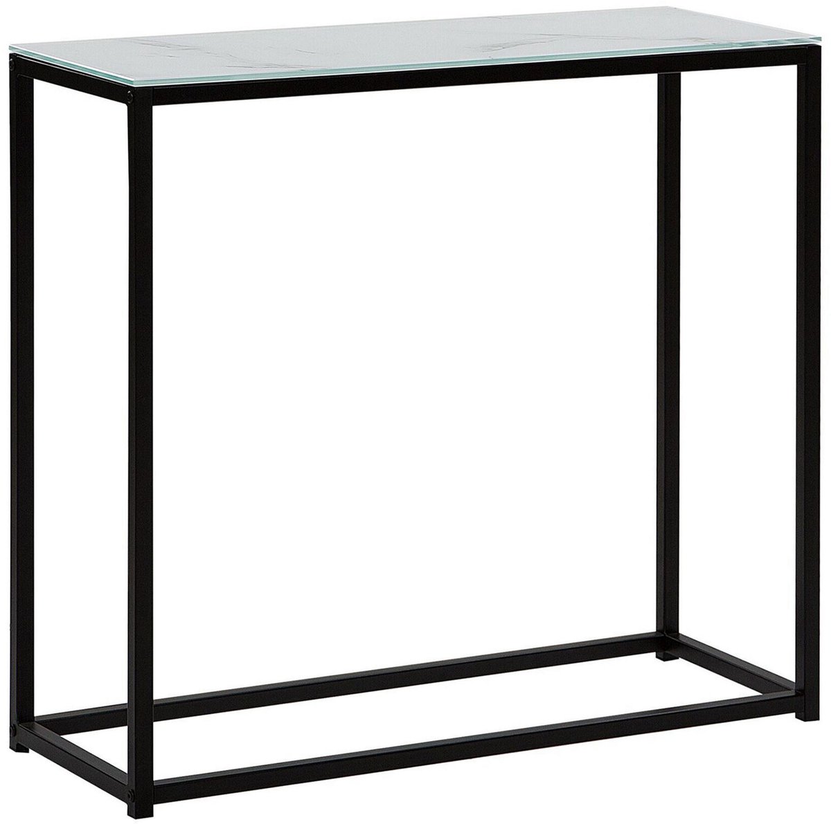 DELANO - Consoletafel - Wit - Veiligheidsglas
