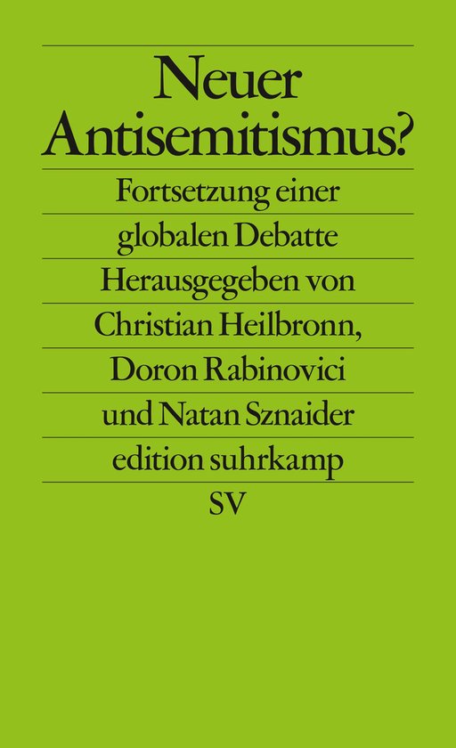 Neuer Antisemitismus? - cover