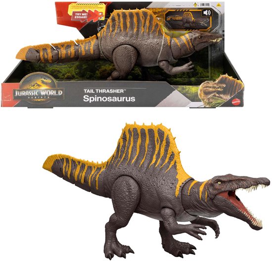 Jurassic World Rebirth Staartstrijder Spinosaurus - Dinosaurus