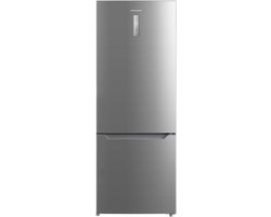 Heinner HCNF-M435INVHXE++ Koelvriescombinatie 435 L – No Frost – InoxCool Technologie – LED Touch Display – Super Freezing – RVS – 5 Jaar Garantie