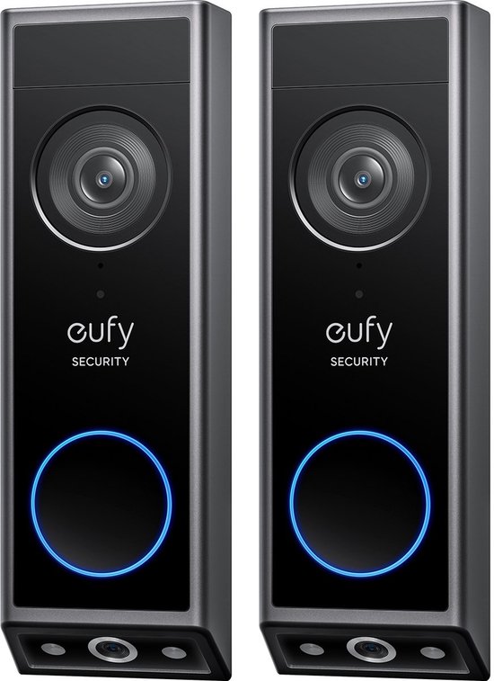 eufy Security E340 Video Deurbel 2-PACK - Video Doorbell - - eufy - €289,00