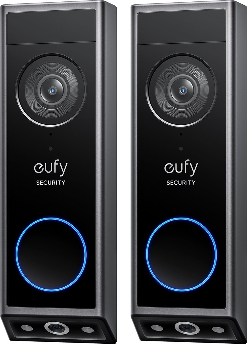 eufy Security E340 Video Deurbel 2-PACK - Video Doorbell -
