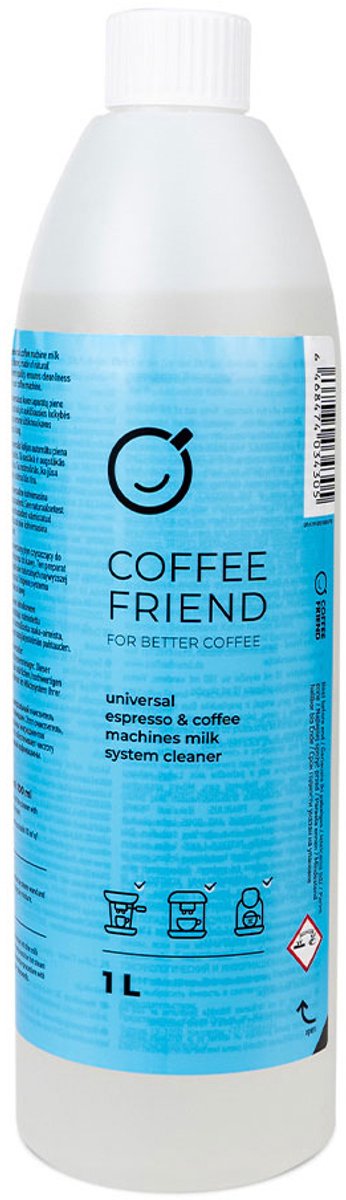 Universal espresso & coffee machine milk system cleaner Coffee Friend, 1 l