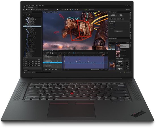 Lenovo ThinkPad P1 Gen 6 | 13th Generation Intel® Core™ i7-13700H Processor | 64 GB DDR5-5600 (2x 32 GB) | 1 TB SSD PCIe | Windows 11 Pro | NVIDIA RTX™ 2000 Ada 8GB | 16" WUXGA (1920x1200) IPS 300nits - Lenovo - Hoofdafbeelding