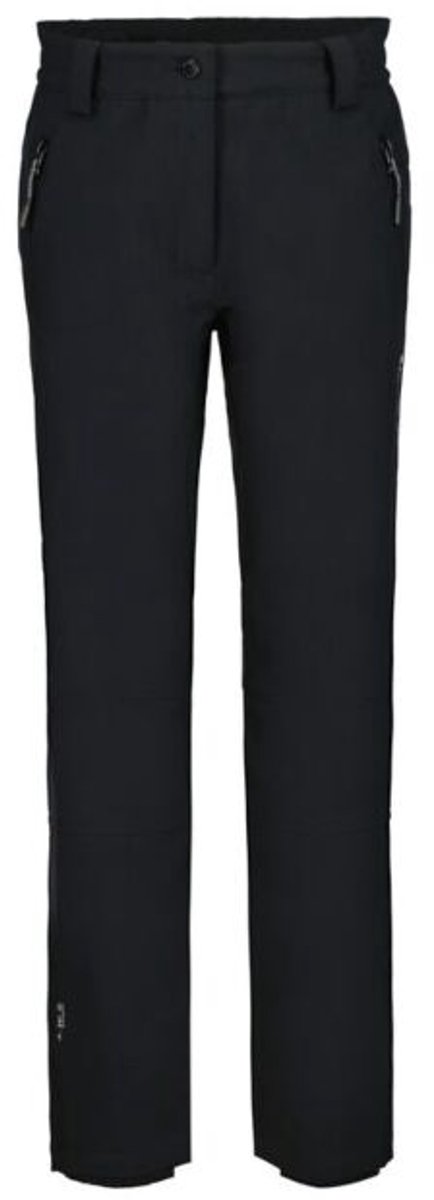 ICEPEAK LENEXA JR Meisjes Softshell Broek Zwart