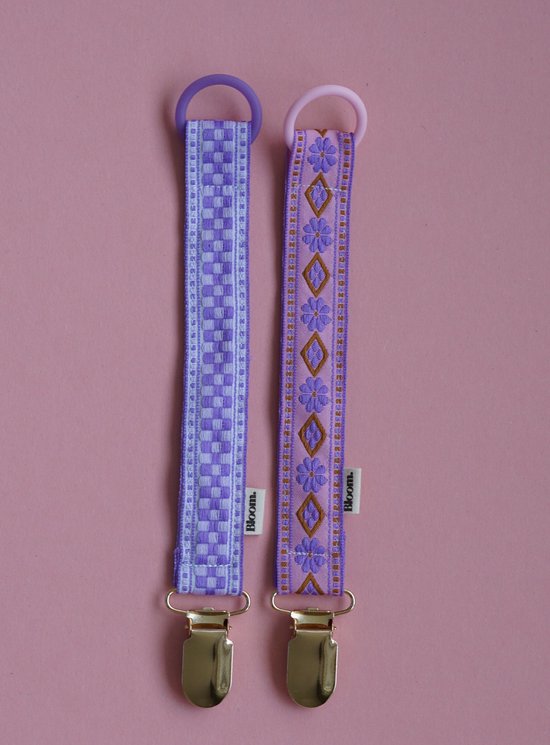Bloom Babies Speenkoord Set Holbox & Cancun