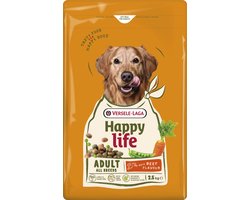 Happy Life Adult Hondenvoer - Beef 12.5kg
