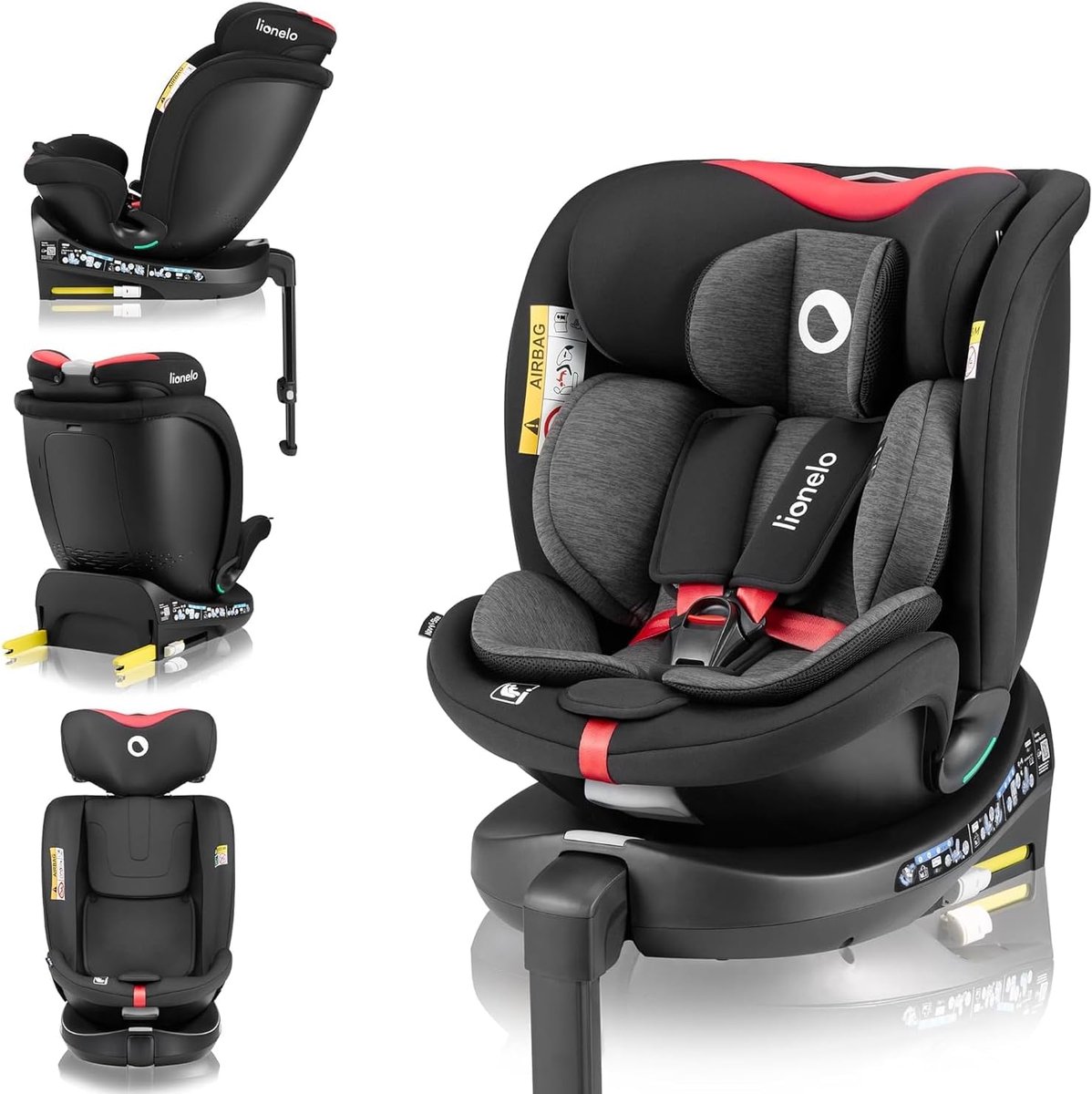 Image of 360° Draaibare i-Size Autostoel Groep 0/1/2/3 – Veilig en Comfortabel voor Kinderen van 40-150 cm