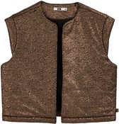 WE Fashion Meisjes gilet met metallic look