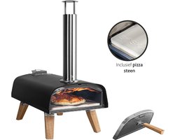 BOSKA Pizza Oven Pro Pellet - Pizzaovens - Pizza oven buiten - Voor pizza en brood - Inclusief pizzasteen