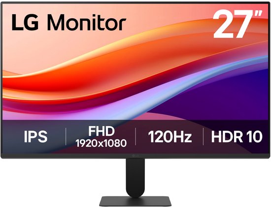 LG 27U411A-B - Full HD IPS Monitor - 120hz - 27 inch