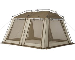 Kampeertent Voor 2-3 Personen - 4 Seizoenen Waterdichte Tent - Eenvoudig Op Te Zetten - Ventilatie Met Dubbele Deuren - Backpack Tent Voor Camping En Outdoor Activiteiten