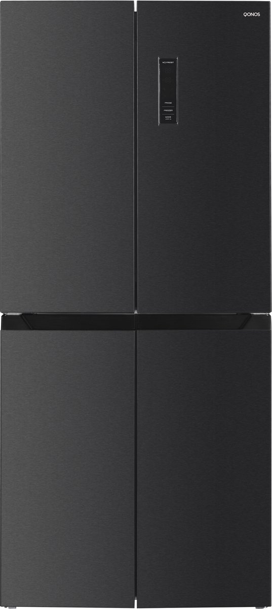 Qonos Q978063 Cross Door Dark Inox Metal Cooling D