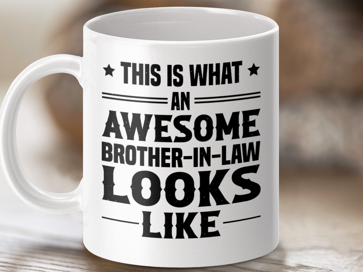 Mok Geweldige Zwager, Beste Zwager Cadeau Idee, Grappige Zwager Mok, Nieuwe Zwager Mok, Familiewaarde, Cadeau voor Zwager
