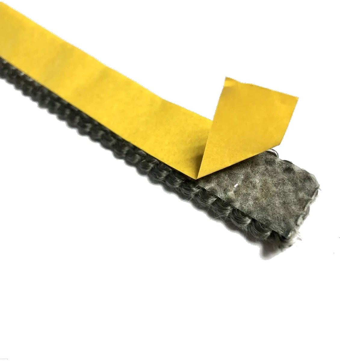 550 °C | 15 mm x 3 mm x 2,5 m Hittebestendige afdichting | Zelfklevend plat kachelkoord