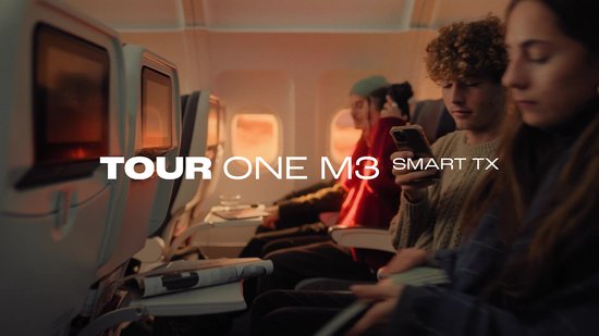 JBL Tour One M3 Tx - Draadloze Noise Cancelling Koptelefoon met Smart Tx Adapter - Bluetooth - Over-ear - 70 uur batterij - Mocca/Beige