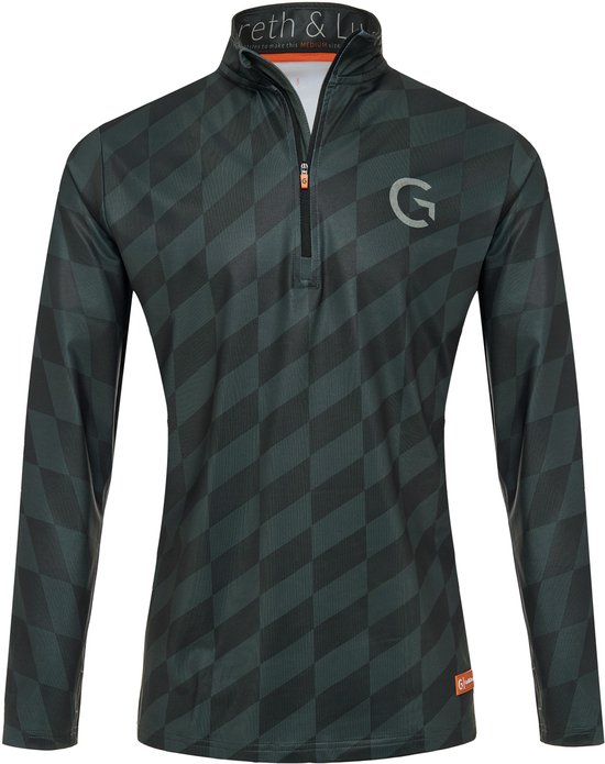 Gareth & Lucas Skipully The One Hundred and Two - Homme XXL - 100 % polyester recyclé - Couche intermédiaire - Sports d'hiver