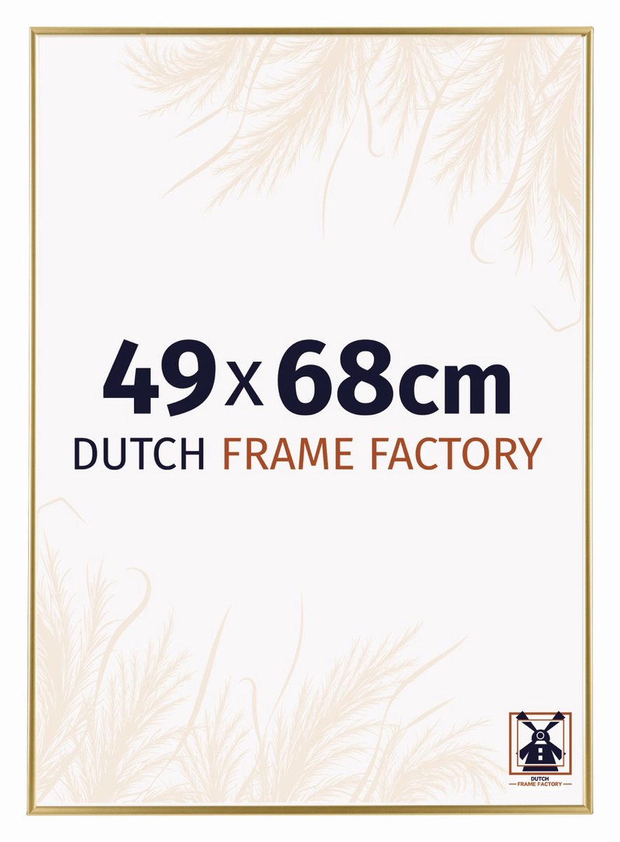 Dutch Frame Factory Fotolijst 49x68 cm - Kunststof - Goud - Easy