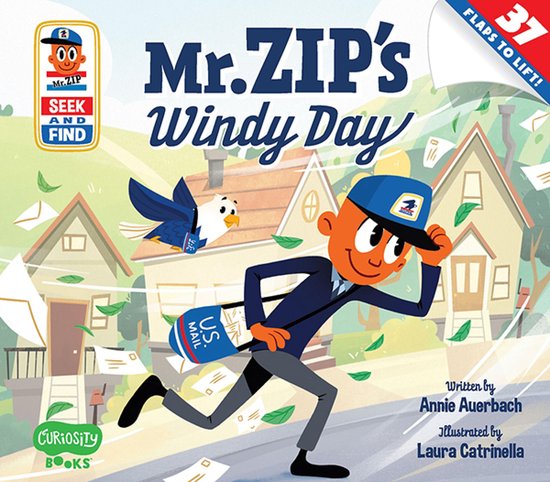Mr. Zip Seek and Find: Mr. Zip's Windy Day - cover