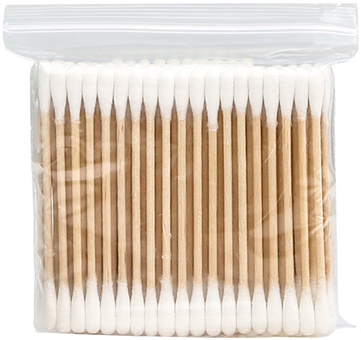 Jonyx - Wattenstaafjes - Hout - Duurzaam - Reiniging - 100 stuks
