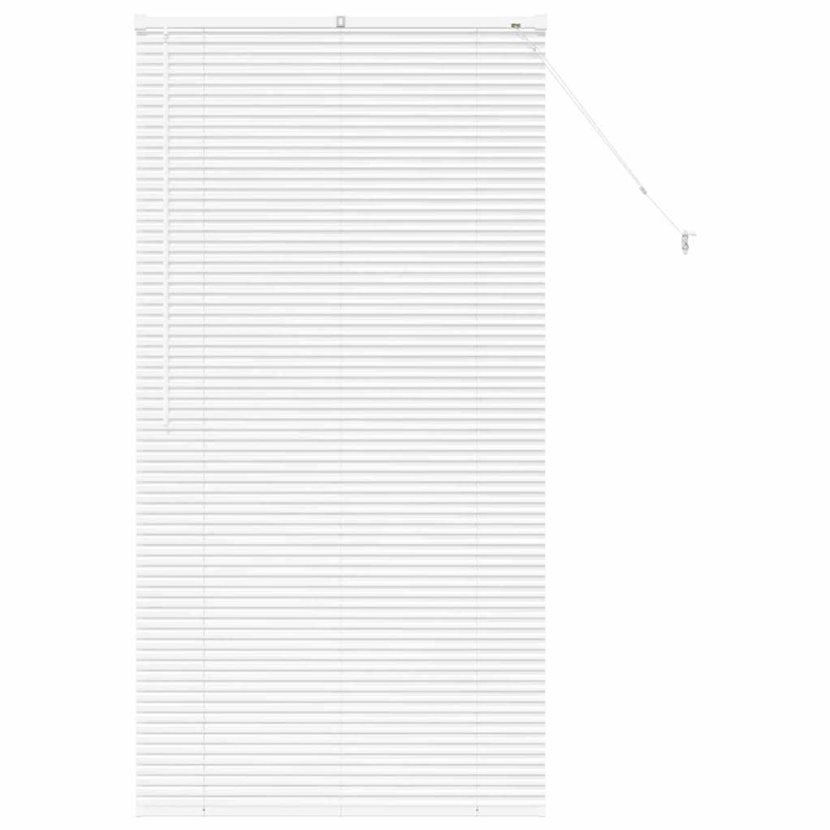 vidaXL - Venetiaanse - jaloezie - Wit - 175 - x - 90 - cm - 25 - mm - Aluminium