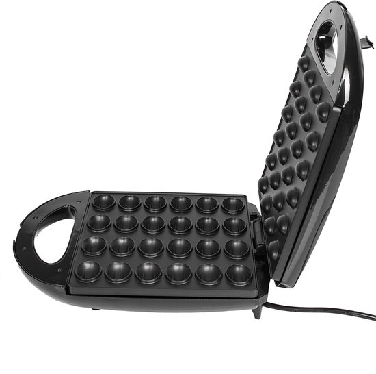 Zilan ZLN-2816 Notenkoekjesmaker XL - Wafelnootjes maker – 1600 W – Cake Pop Maker– Anti-aanbak & Cool-Touch – Zwart — afbeelding 2