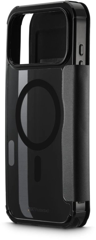 Hama Cover per iPhone 13 Extreme Protect [Custodia anti-ingiallimento] [ Custodia rigida D3O®] [compatibile MagSafe] - Trasparente