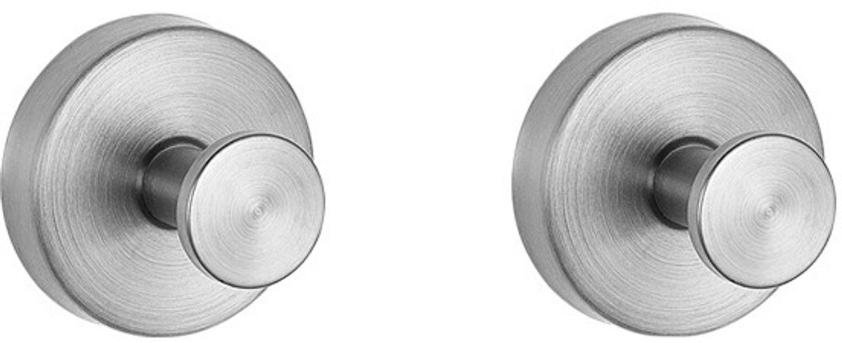 Haken met zuignap, 2 stuks