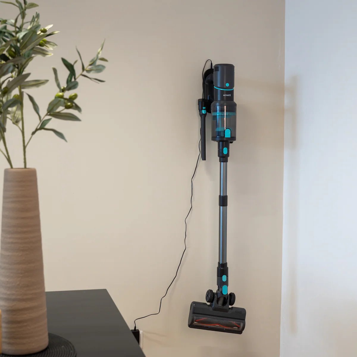 Achaté Draadloze Steelstofzuiger 300W met HEPA Filter - afbeelding 2