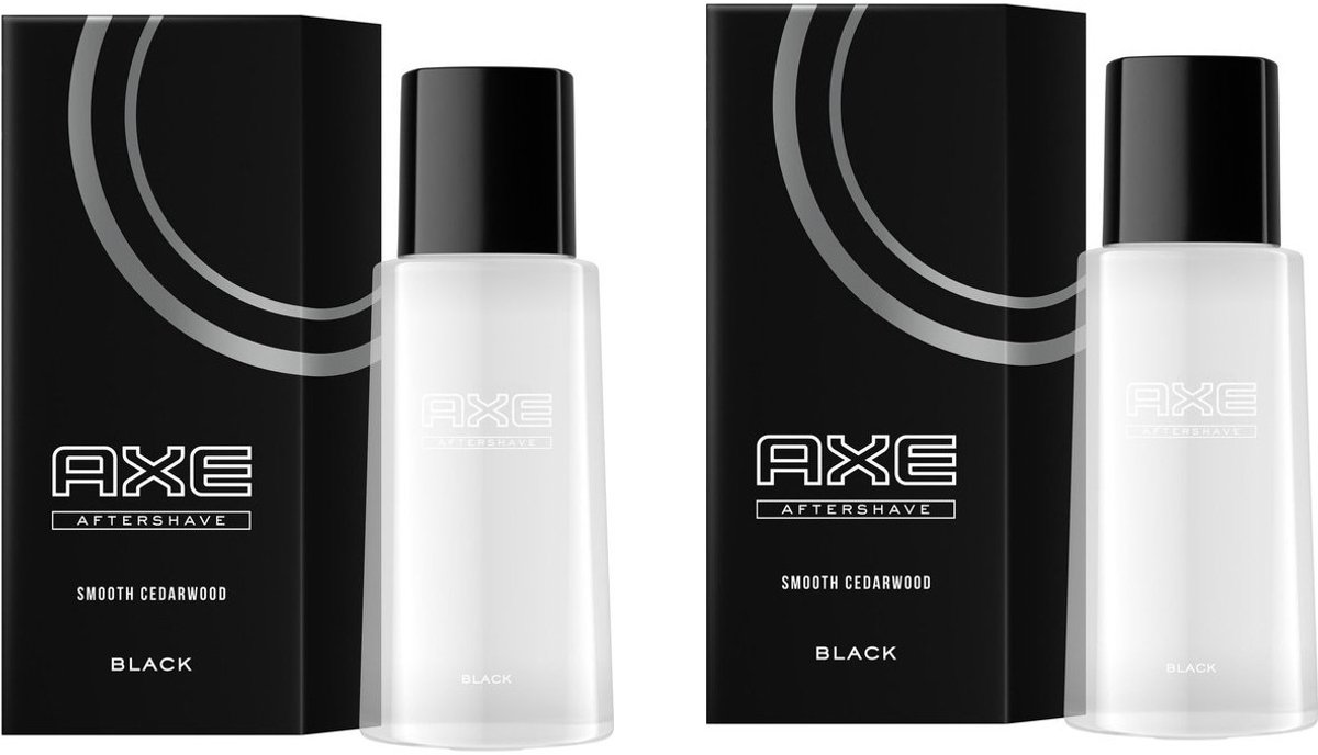 Axe Aftershave Black 100 ml - Pack Of 2