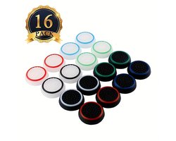 Livé ® Controller Thumb Grips 16-delig – Siliconen Joystick Covers voor PS5, PS4 & Xbox Series X/S