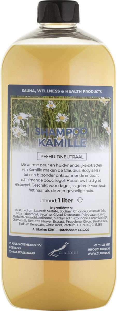 Shampoo Kamille - 1 liter (transparant) - Haarverzorging