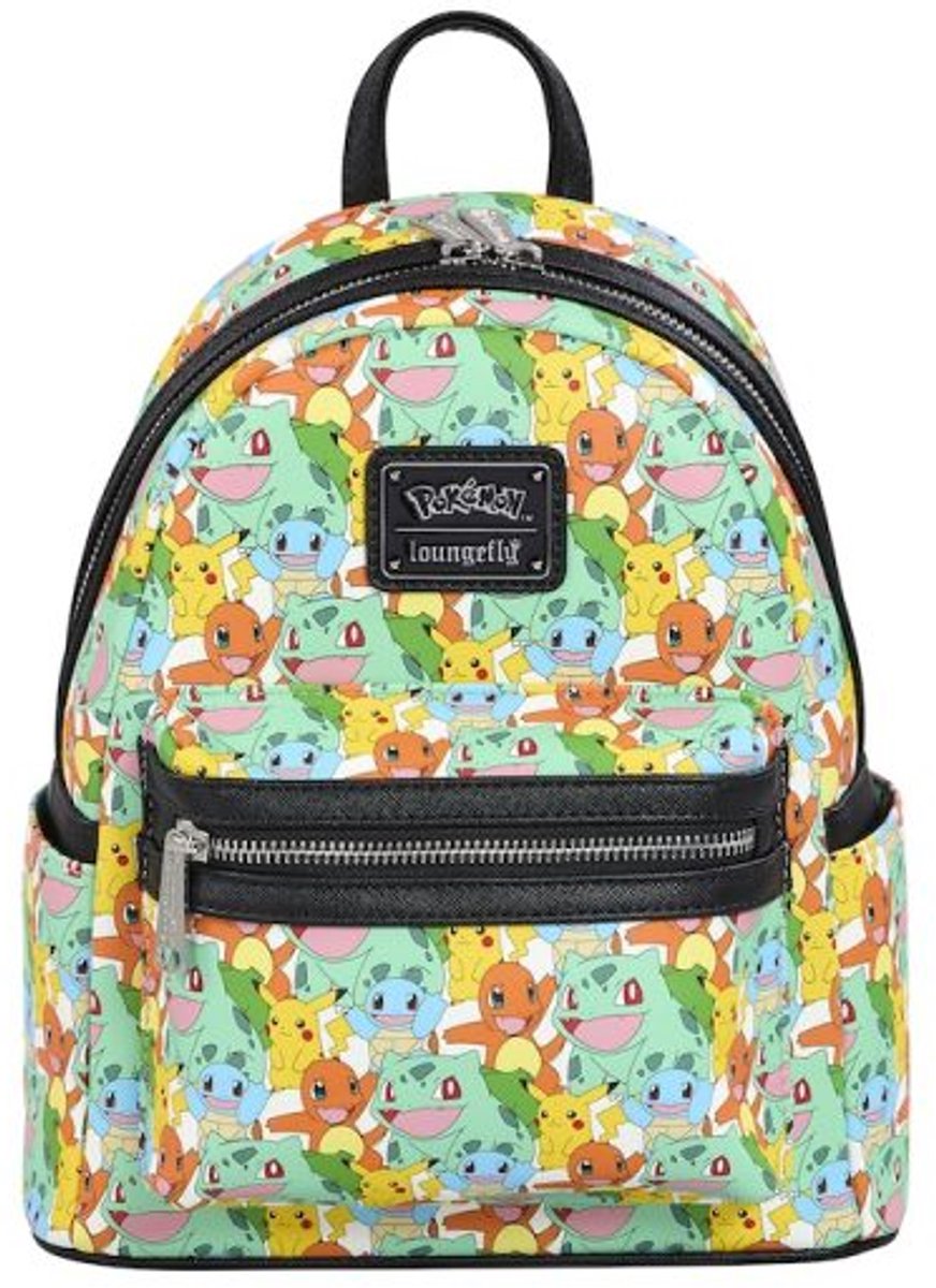 Loungefly – Pokémon Multi Char Aop Mini Backpack