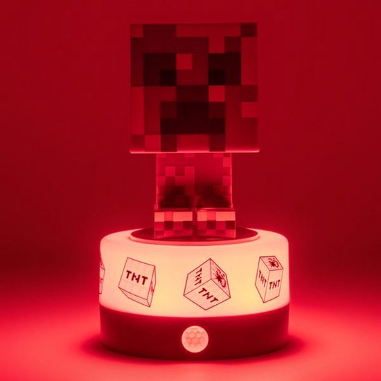 Minecraft Creeper Room Guard & Nachtlamp - Officieel Gelicentieerde Bewegingssensor LED Lamp voor Kinderkamers- Paladone van Minecraft — afbeelding 2