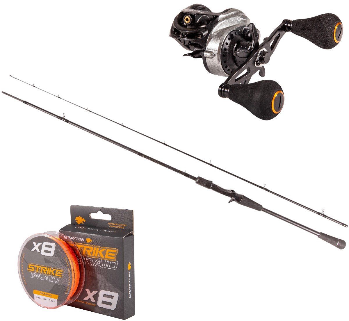 Grayton Chase Vertical Pelagic Set 2.00m (28-70g) - Roofvis Set