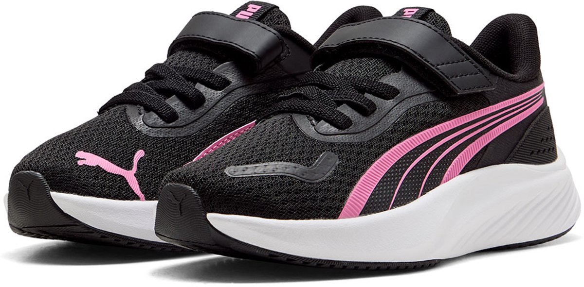 Puma Pounce Lite Ac+ Ps Schoenen 1/2 Kinderen Zwart