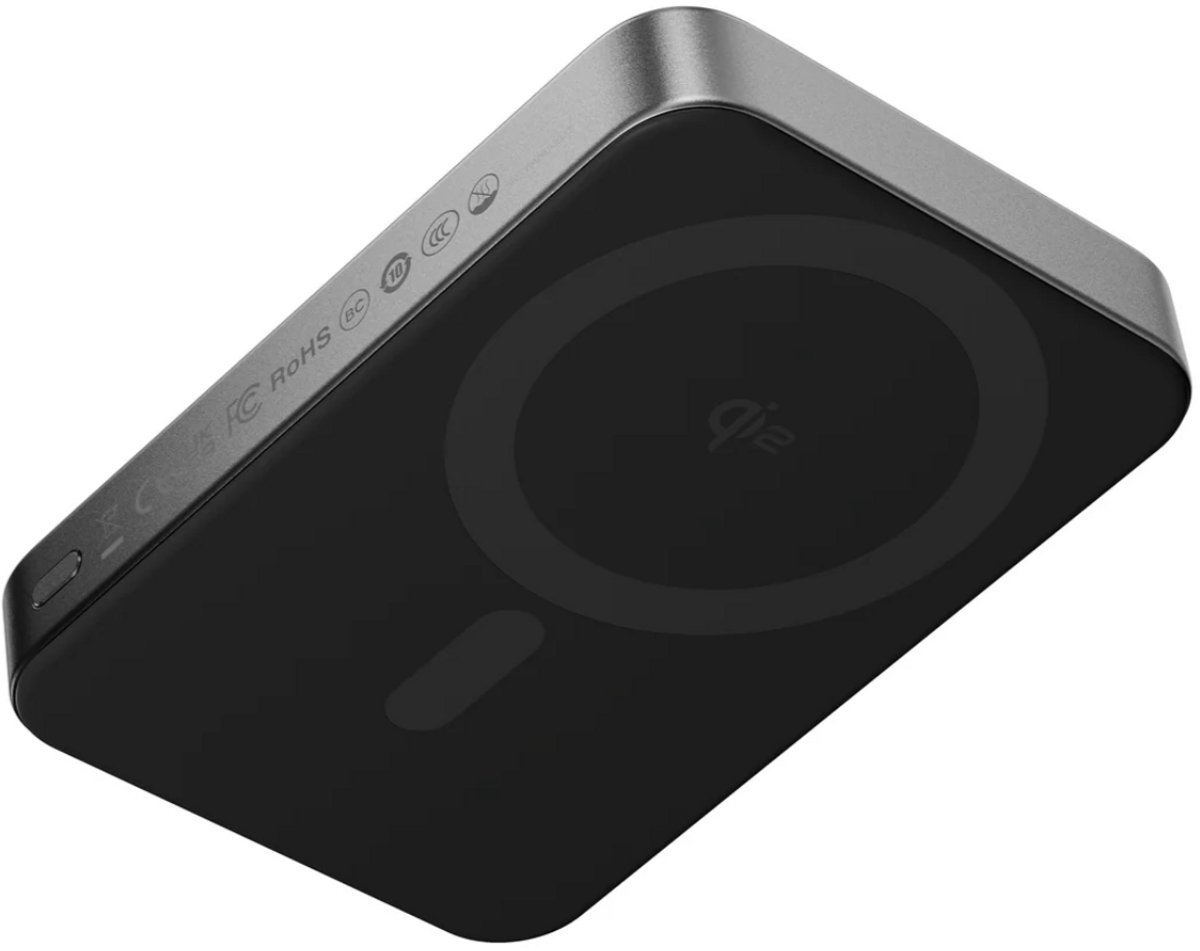 SHARGE AeroMag 10k Powerbank 10000mAh Magnetisch Zwart - afbeelding 3