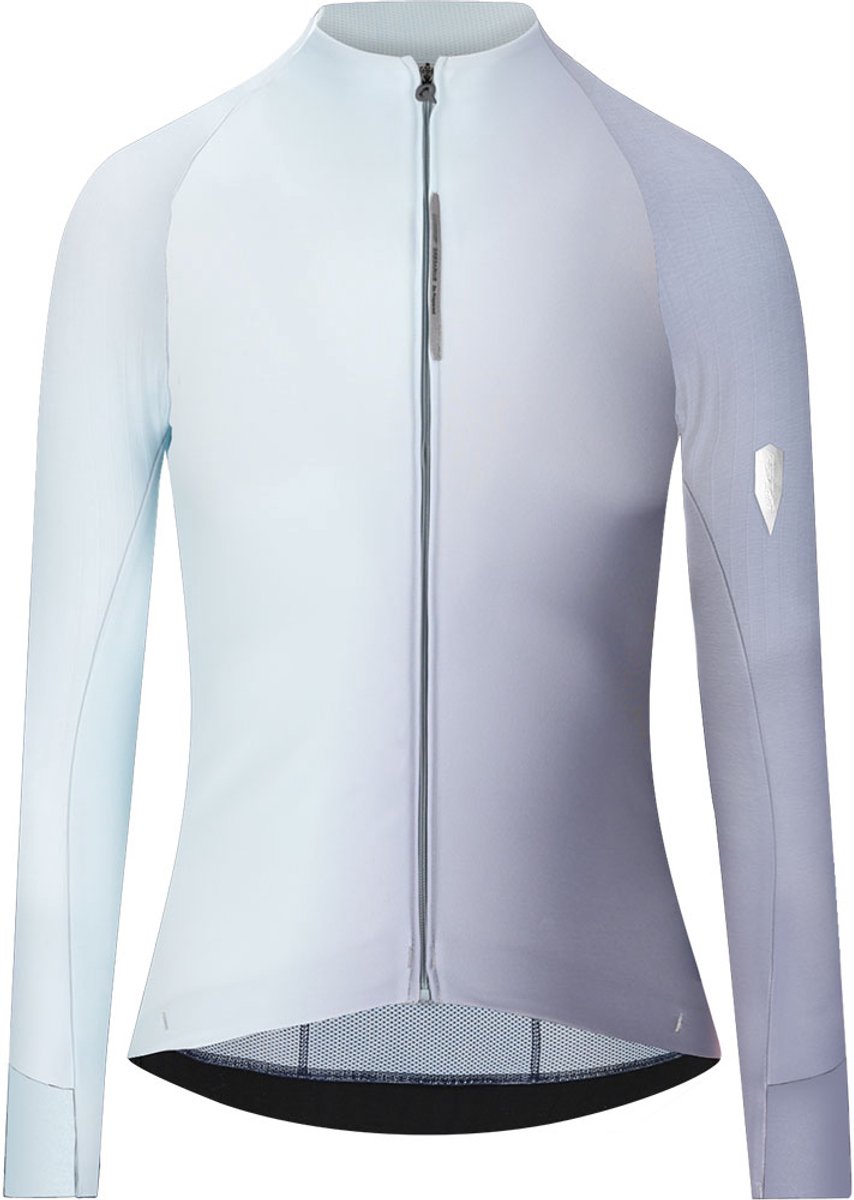 Q36.5 Gregarius Hybrid Big Fade Trui Met Lange Mouwen Blauw M Vrouw