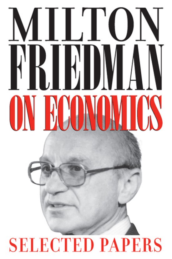 Milton Friedman on Economics - cover