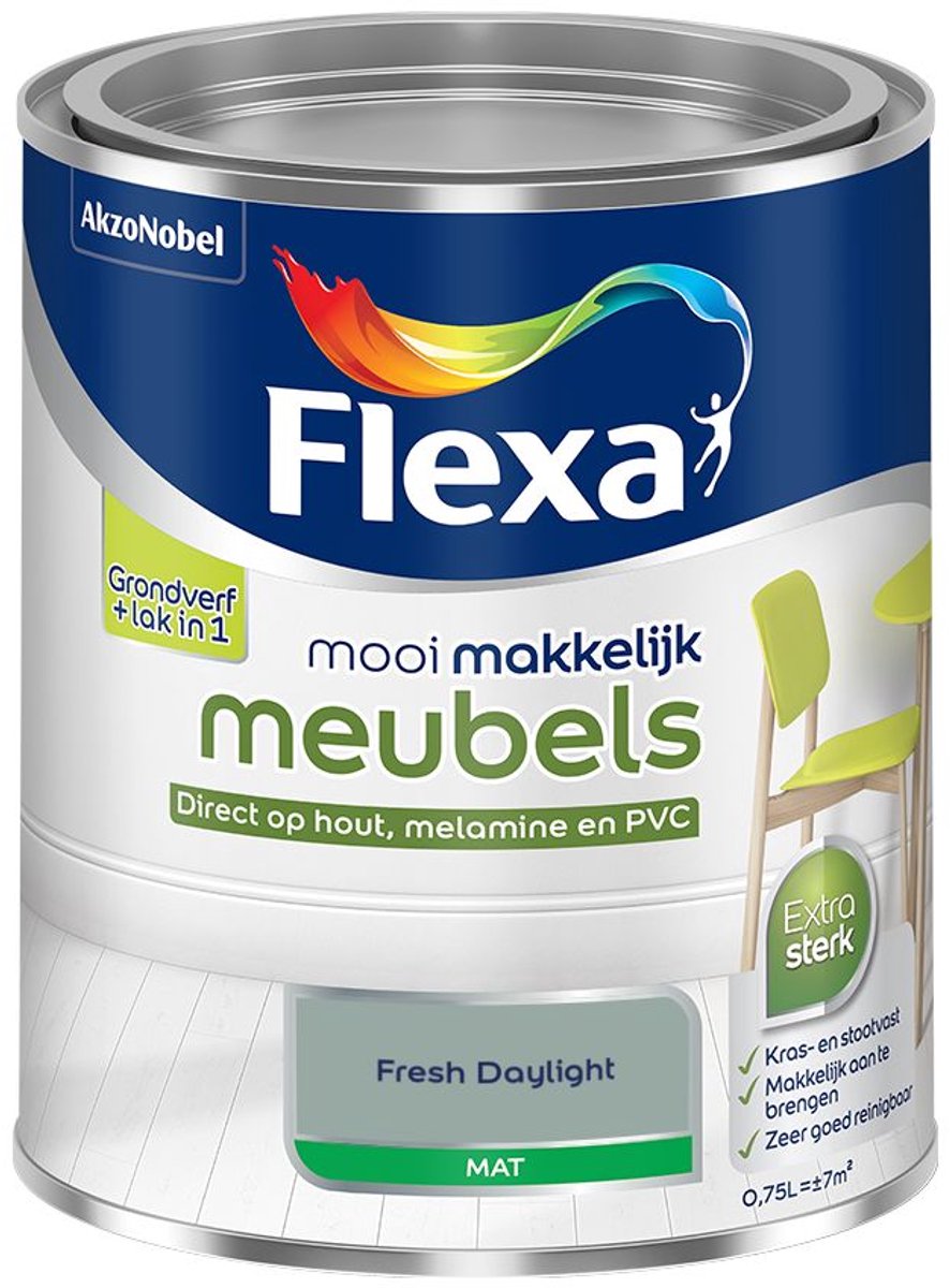 Flexa - mooi makkelijk meubels mat - Fresh Daylight - Mengverf - 0.75 L