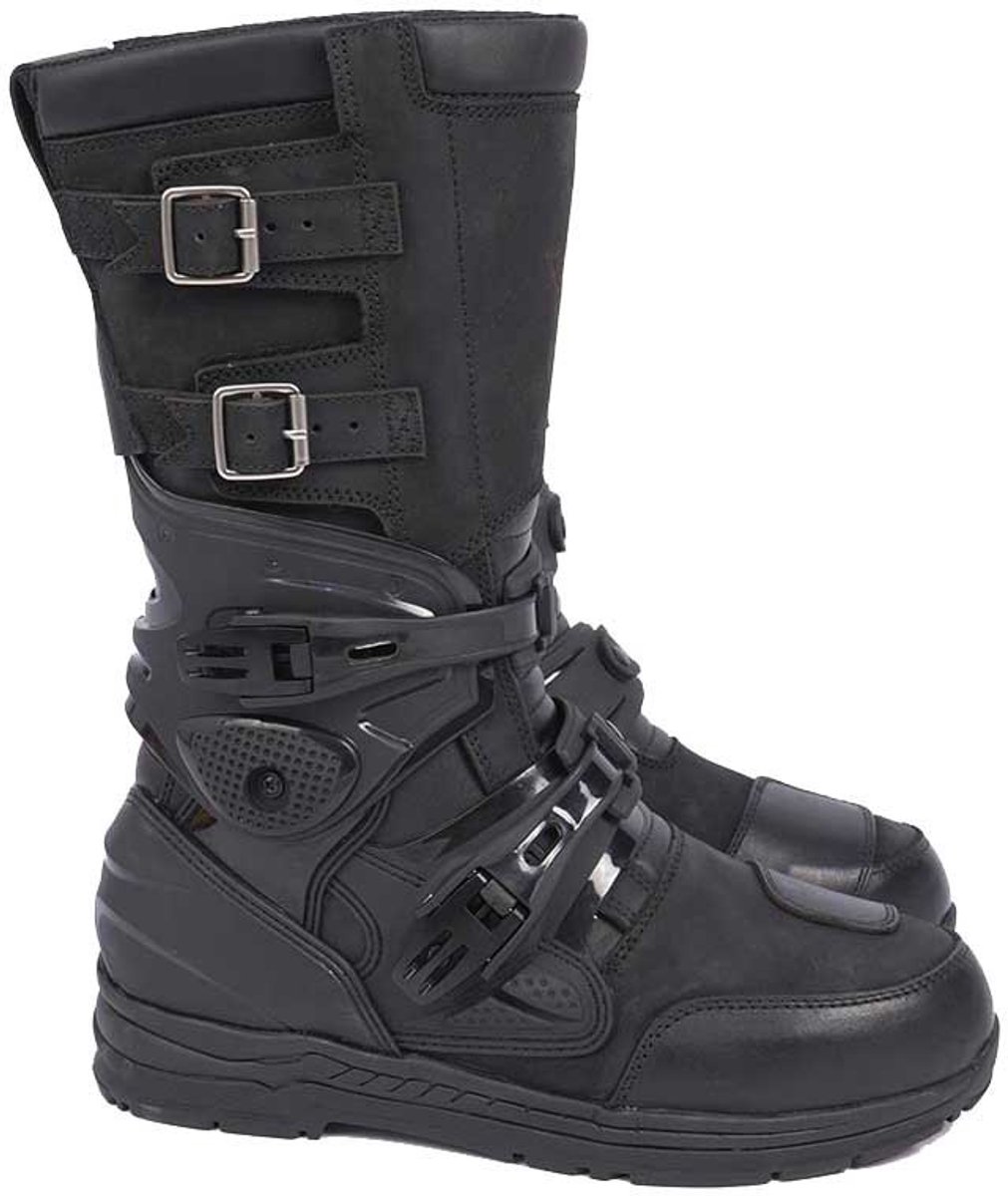 By City Off-road Motorlaarzen Zwart EU 39 Man