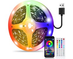 MKSS® Auto Interieur Verlichting - Led Strip Auto – 6M – Met App - RGB