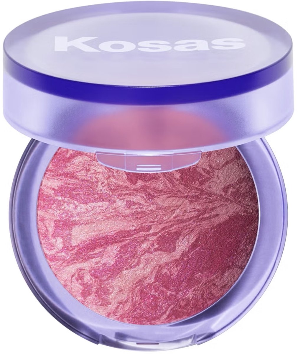 Kosas Blush Is Life - Baked Dimensional Brightening Blush - Euphoria