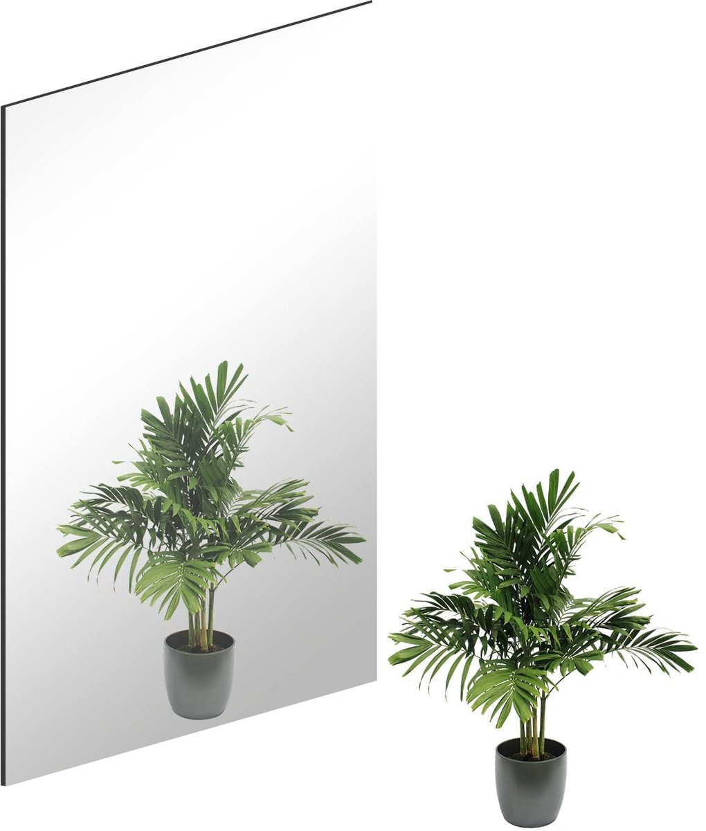 Zelfklevende Wandspiegel - Frameloos - 40 x 30 cm - Loodvrij Glas