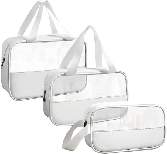 SHENGANG Reizen Transparante Cosmetische Tas Vrouwen